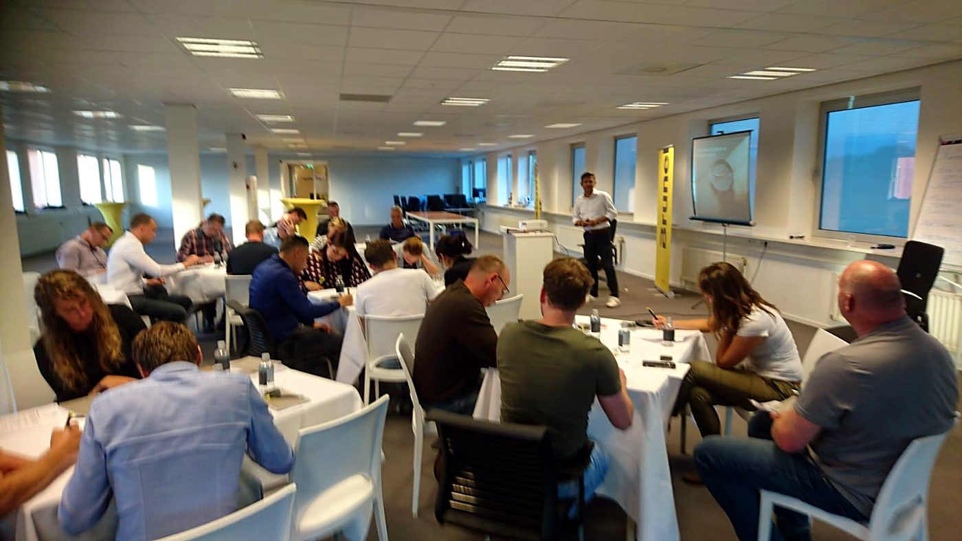 Training for a commercial team